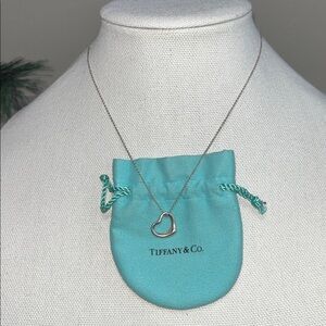 Tiffany & Co. Silver Heart Necklace